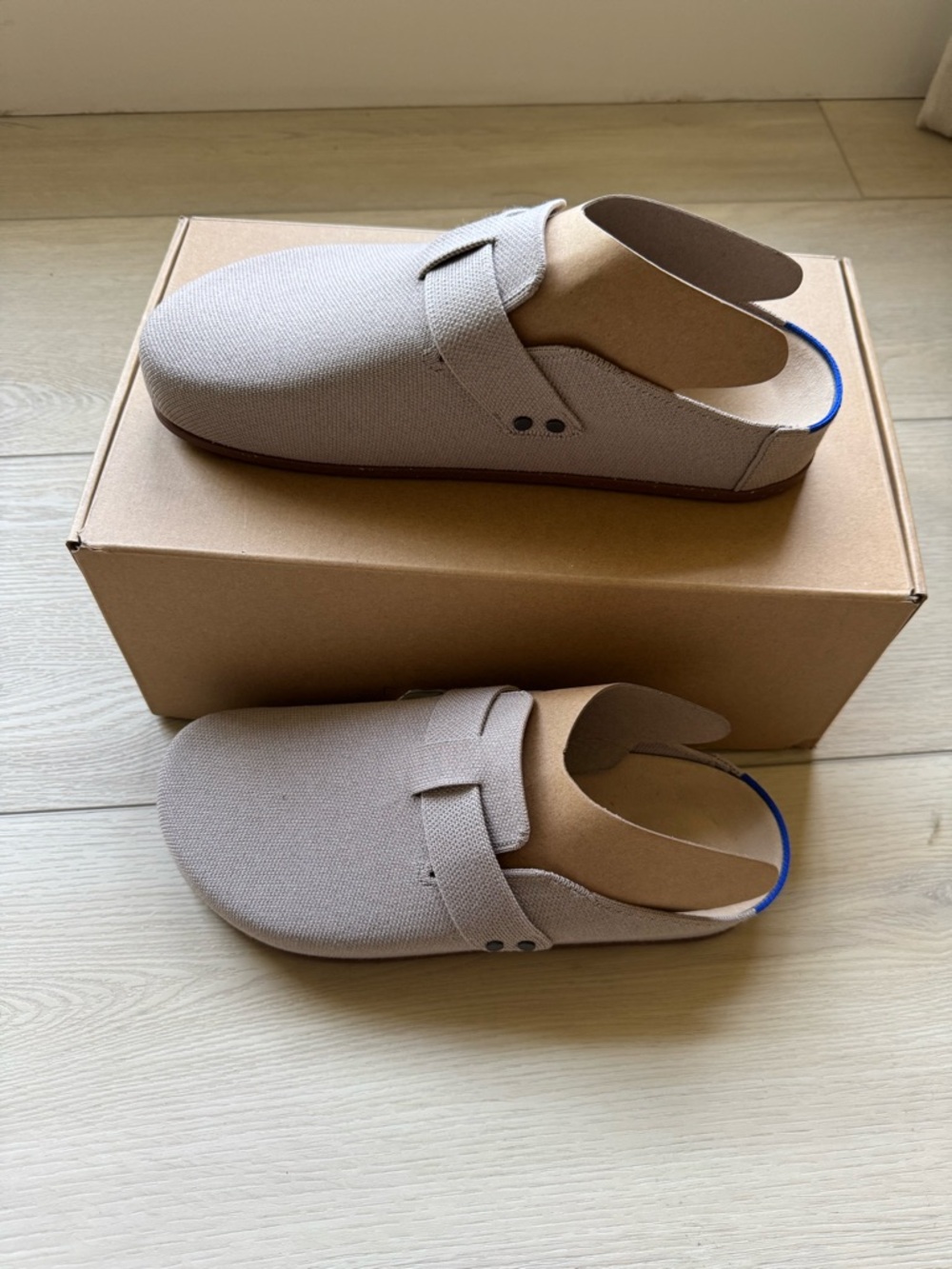 Rothy’s The Men’s Clog color Dove, Size 10